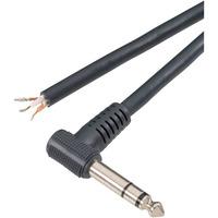 BKL 1101059 Audio/NF Cable with Angled 6.35 mm Mono Jack Plug 1.8m