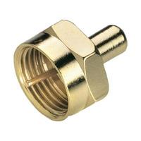 bkl 0403421 gold line f terminator 75 ohm gold plated