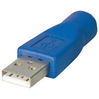 bkl 10120279 usb adaptor usb plug type a to 6 pin mini din socket