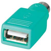 bkl 10120278 usb adaptor usb socket type a to 6 pin mini din plug