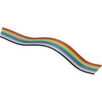 bkl electronic 10120162 flat ribbon cable multi coloured