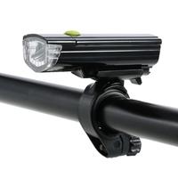 Black Bicycle Light Cycling LED Front Light Lamp Super Bright Headlight Flashlight Torch Quick Rlease Mount for MTB Mountain Bike Road Bike