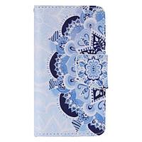 Blue and White Porcelain Painted PU Phone Case for Sony Xperia Z5 Compact/Z5
