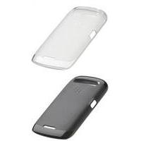 Blackberry Curve 9350/9360/9370 Soft Shell Bundle Black/Clear