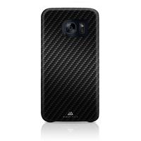 Blackrock Flex Cover For Samsung Galaxy-S7 Edge-Slim Textured Carbon Fibre Case Black