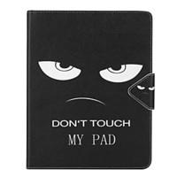 black eyes painted pu leather material flat bracket for ipad air ipad  ...