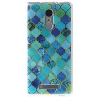 Blue Diamond Painting Pattern TPU Soft Case for Xiaomi Redmi Note 3