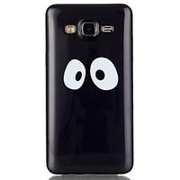 Black eye Pattern TPU Phone Case for Galaxy On5/Galaxy On7/Galaxy J3