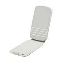 BlackBerry Flip Shell Leather Case white (BlackBerry Q10)