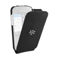 BlackBerry Flip Shell Leather Case black (BlackBerry Q10)