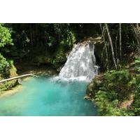 blue hole and secret falls private tour