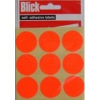 blick label fluo bag 29mm red p36 005155 20 pack