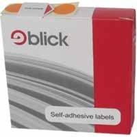 BLICK DISP S/A LABEL 19MM BLU PK1280