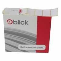 BLICK DISP LABEL 19MM WHT PK1400 005551