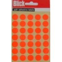 Blick Label Fluo Bag 13Mm Red 140 004554 - 20 Pack