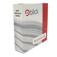 BLICK DISP LABEL 25X50 WHT PK 400 008958