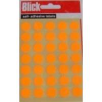 Blick Label Fluo Bag 13Mm Org 140 004356 - 20 Pack