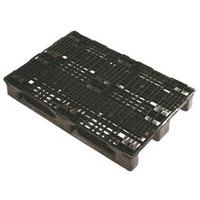 Black Recycled Plastic Pallet - 800x1200mm