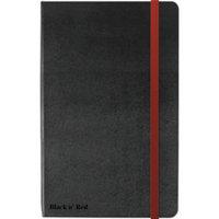 Black n Red Soft Touch A4 Notebook