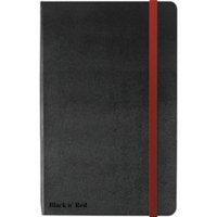 Black n\' Red soft touch A4 Notebook