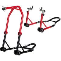 Black Pro Range Front Head Stand & Adjustable Rear Paddock Stand (B5064 and B5160)