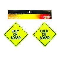 Blackspur Bb-cs109 Baby And Child On Board Car Sign