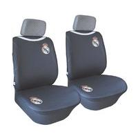 Black Pair Of Real Madrid Front Seat Covers