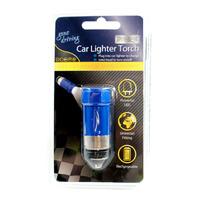 Blue Car Charging Lighter Torch