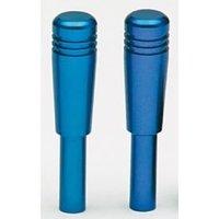 Blue Aluminium Door Pins For Opel Astra G & Peugeot 206 306