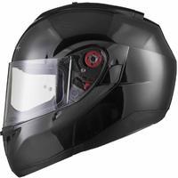 Black Optimus Flip Front Helmet With 30% Off Additional Visor