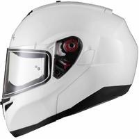 Black Optimus Flip Front Helmet With 30% Off Additional Visor