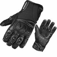 Black Spike WP Waterproof Motorcycle Gloves