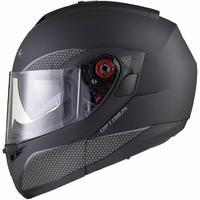 black optimus sv max vision flip front motorcycle helmet