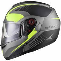 black optimus sv tour max vision flip front motorcycle helmet