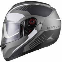 Black Optimus SV Tour Max Vision Flip Front Motorcycle Helmet