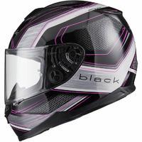 black titan speed motorcycle helmet