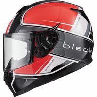 Black Titan Track Motorcycle Helmet