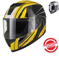 Black Titan Hornet Motorcycle Helmet