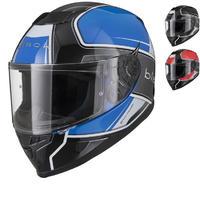 Black Titan Track Motorcycle Helmet