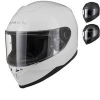 Black Titan Solid Motorcycle Helmet
