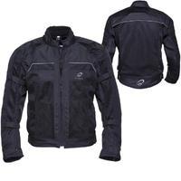 Black Piston Mesh Summer Motorcy...