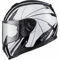 Black Titan Hornet Motorcycle Helmet