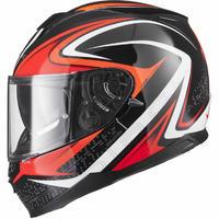 Black Titan SV Charge Motorcycle Helmet