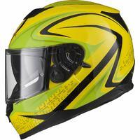 Black Titan SV Charge Motorcycle Helmet