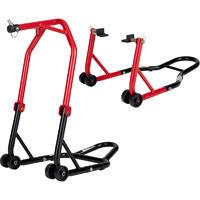 Black Pro Range Front Head Stand & Rear Paddock Stand (B5064 and B5073)