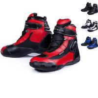 Black FC-Tech Motorcycle Boots