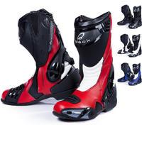Black Venom Motorcycle Boots