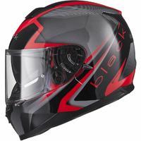 Black Titan SV Edge Motorcycle Helmet