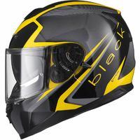 Black Titan SV Edge Motorcycle Helmet