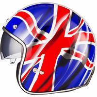 Black Classic British Open Face Helmet